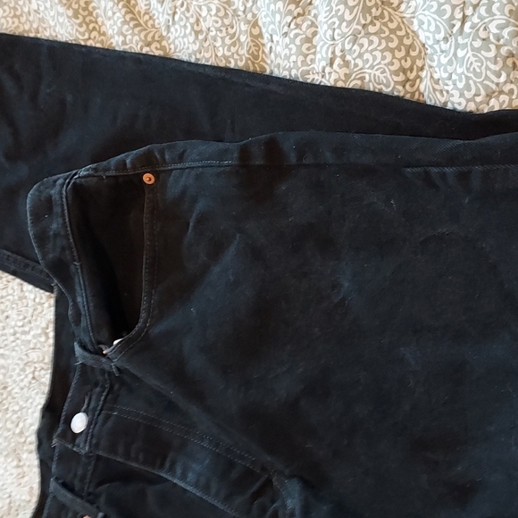 LEVI mens Black JEANS size 38 - Picture 2 of 5